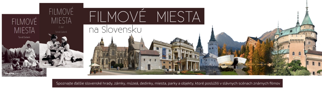Filmové miesta kniha